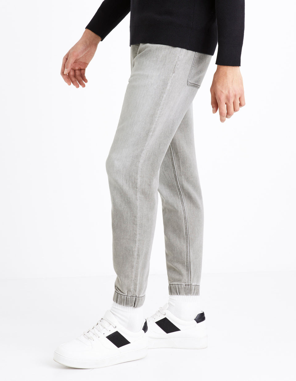 Jogger Jeans - Grey - 02