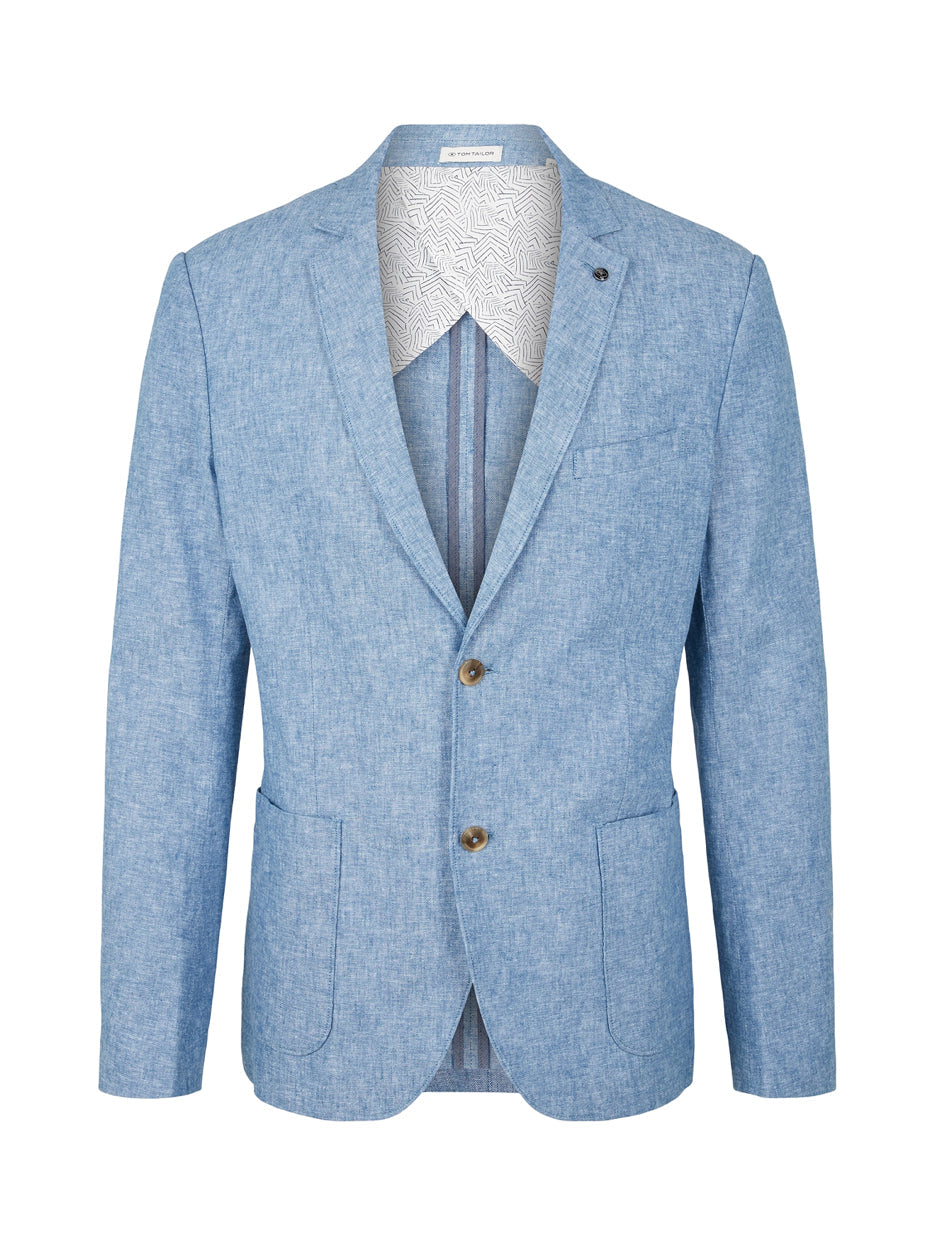 Light Blue Blazer Tom Tailor