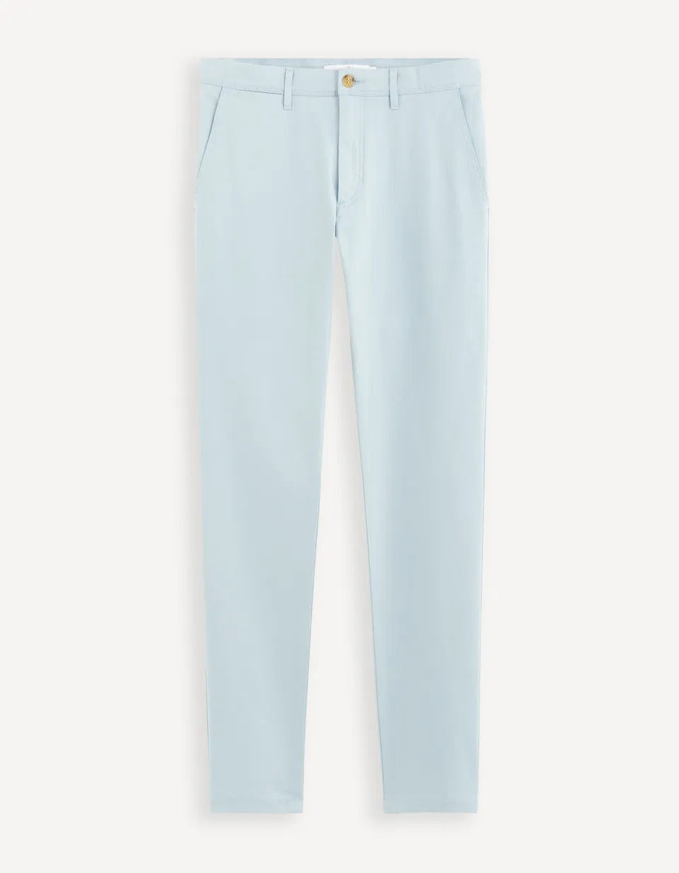Light Blue Chino Trousers - BEVAVA
