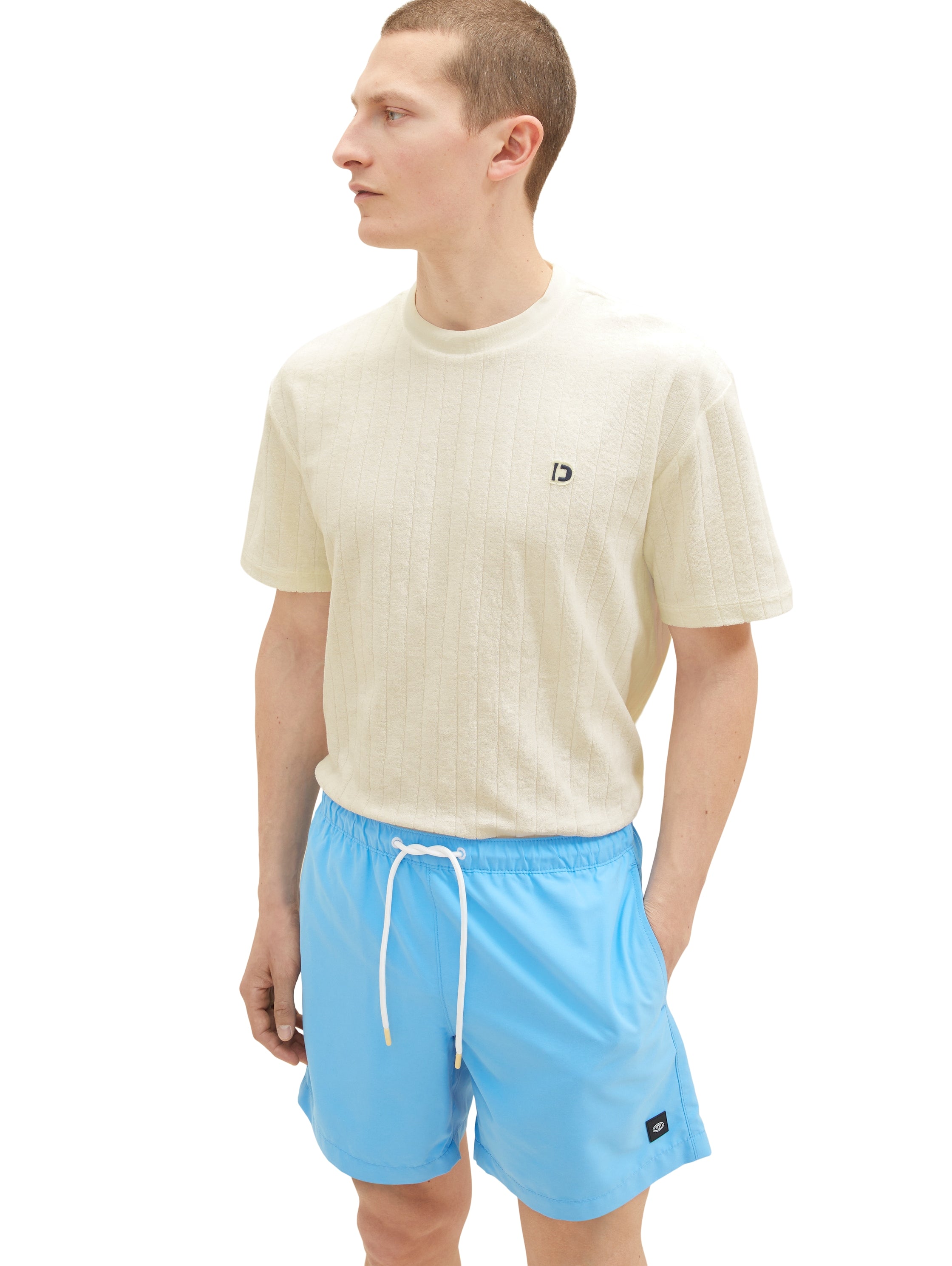 Light Blue Swimming Trunks - BEVAVA