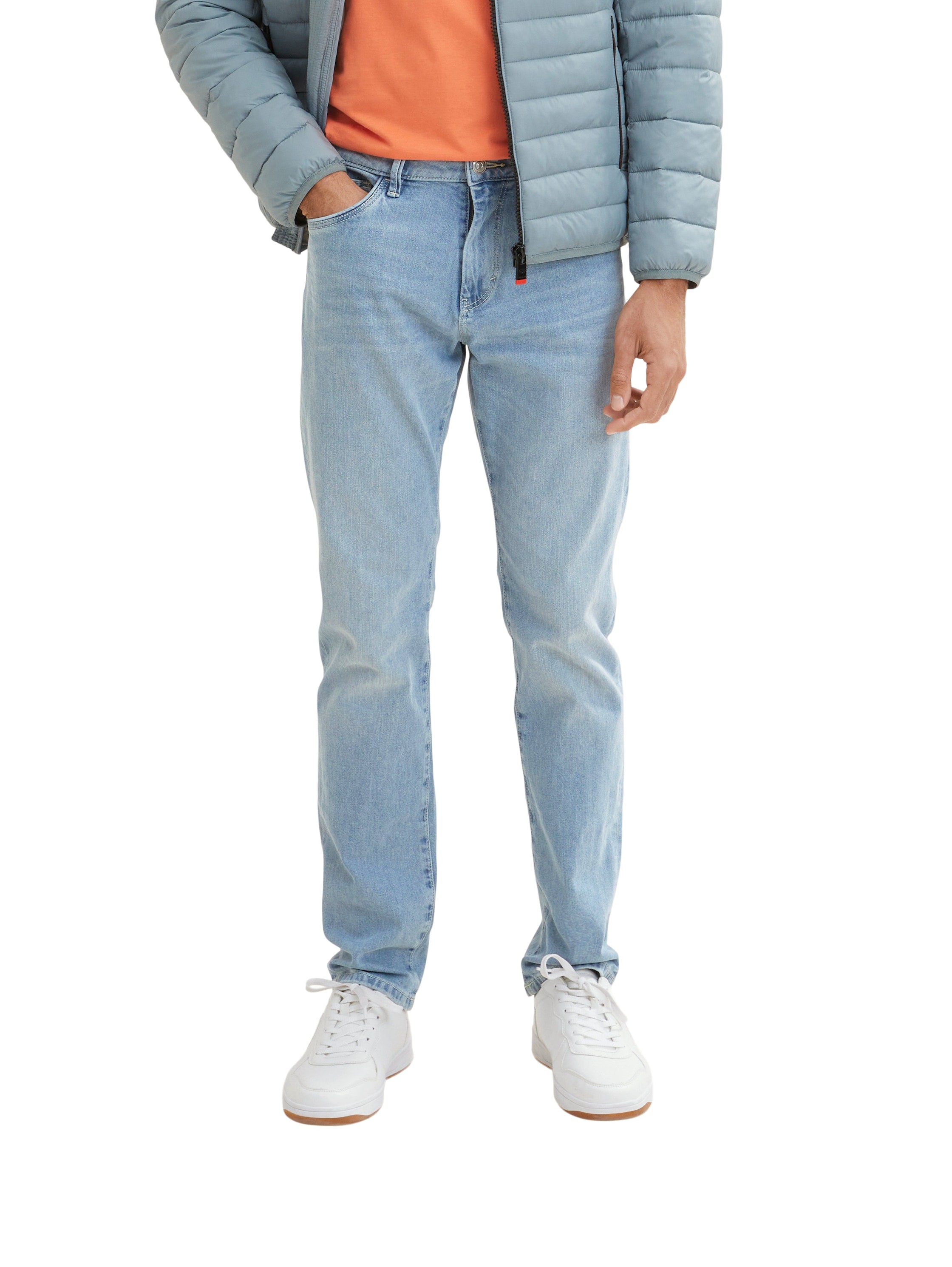 Light Wash Slim Fit Jeans - BEVAVA