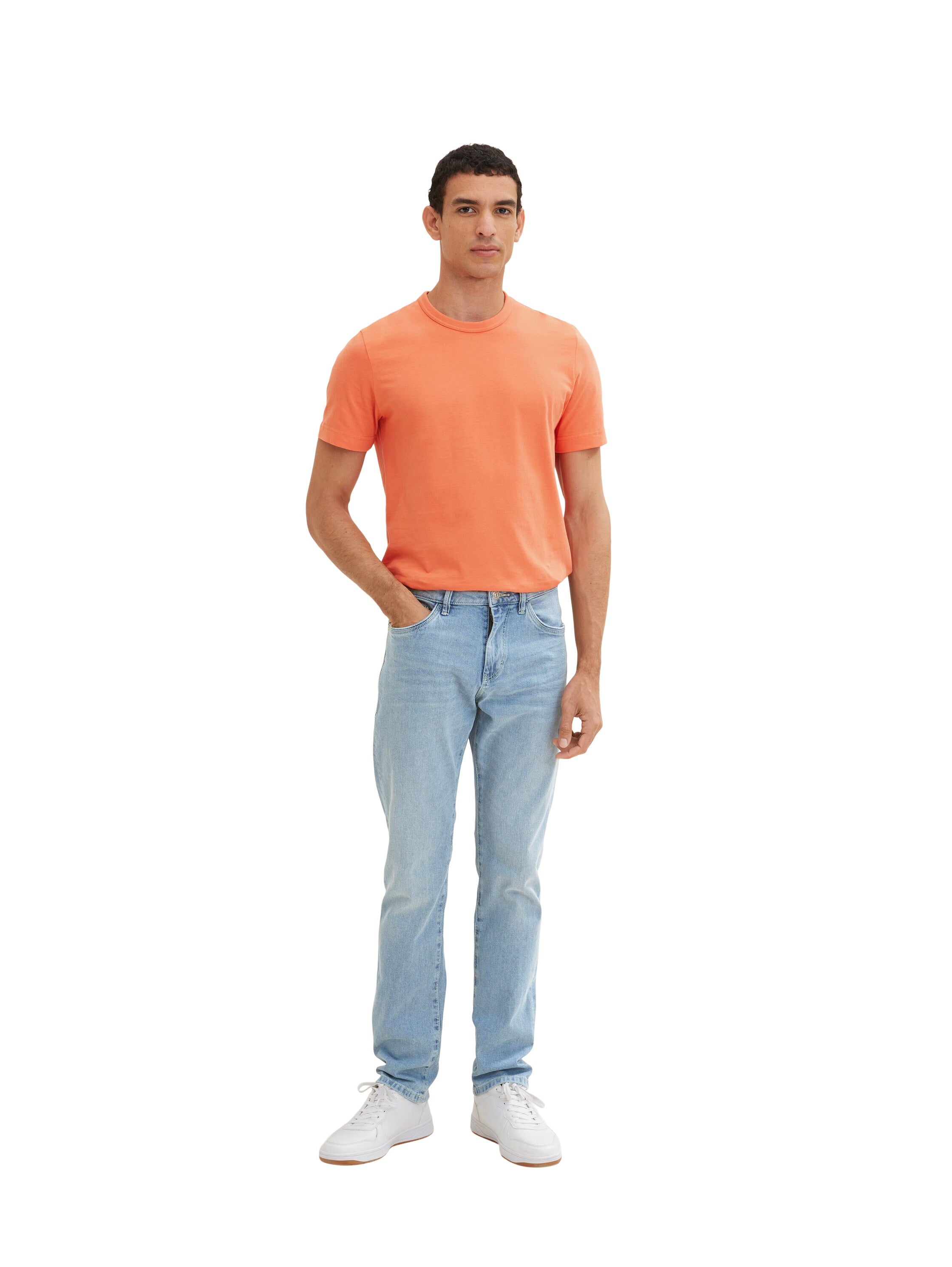 Light Wash Slim Fit Jeans - BEVAVA