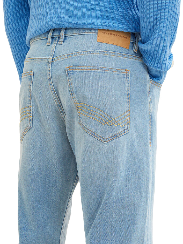 Light Wash Standard Fit Jeans - BEVAVA