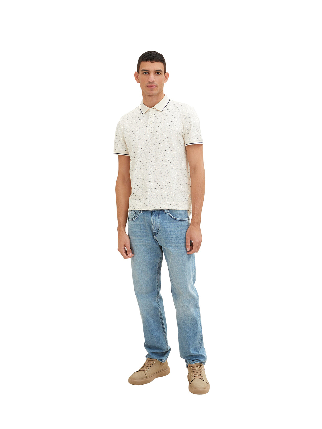 Light Wash Standard Fit Jeans - BEVAVA