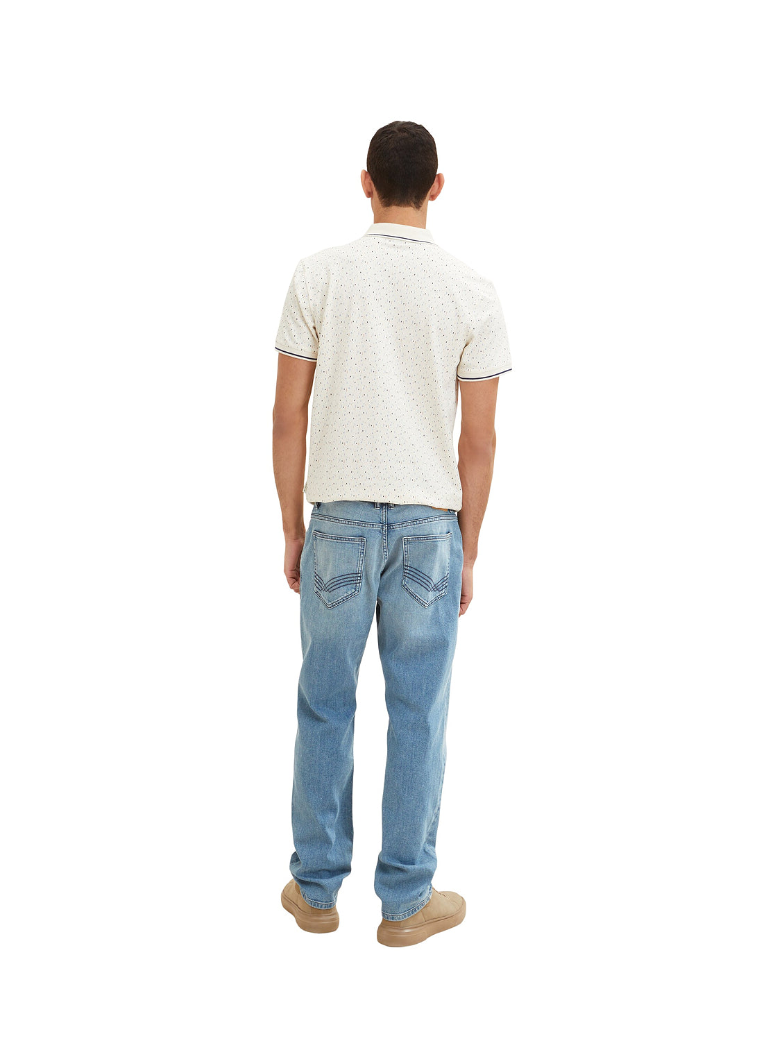 Light Wash Standard Fit Jeans - BEVAVA