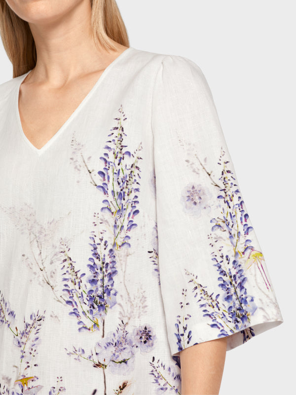 Linen A-Line Dress