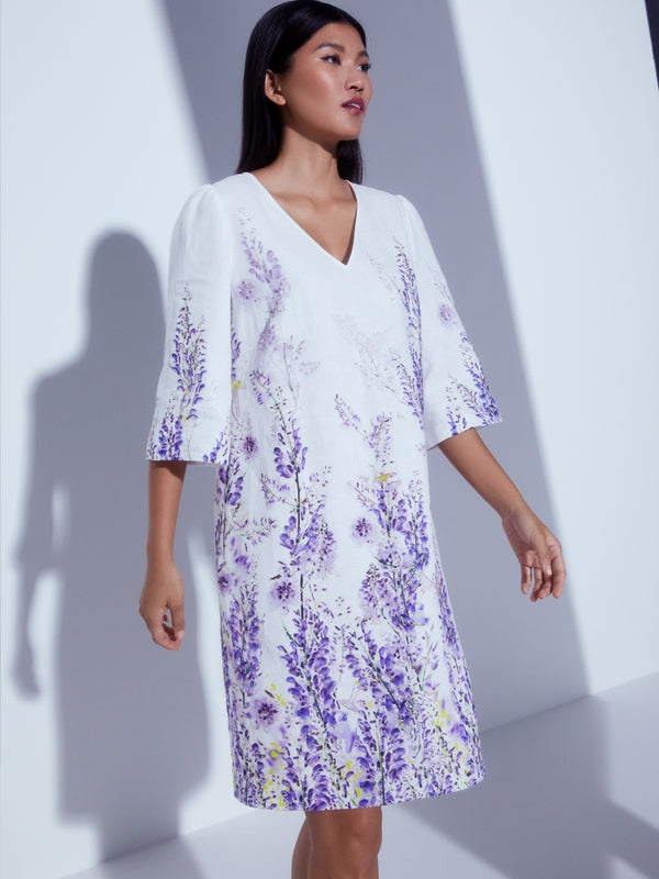 Linen A-Line Dress