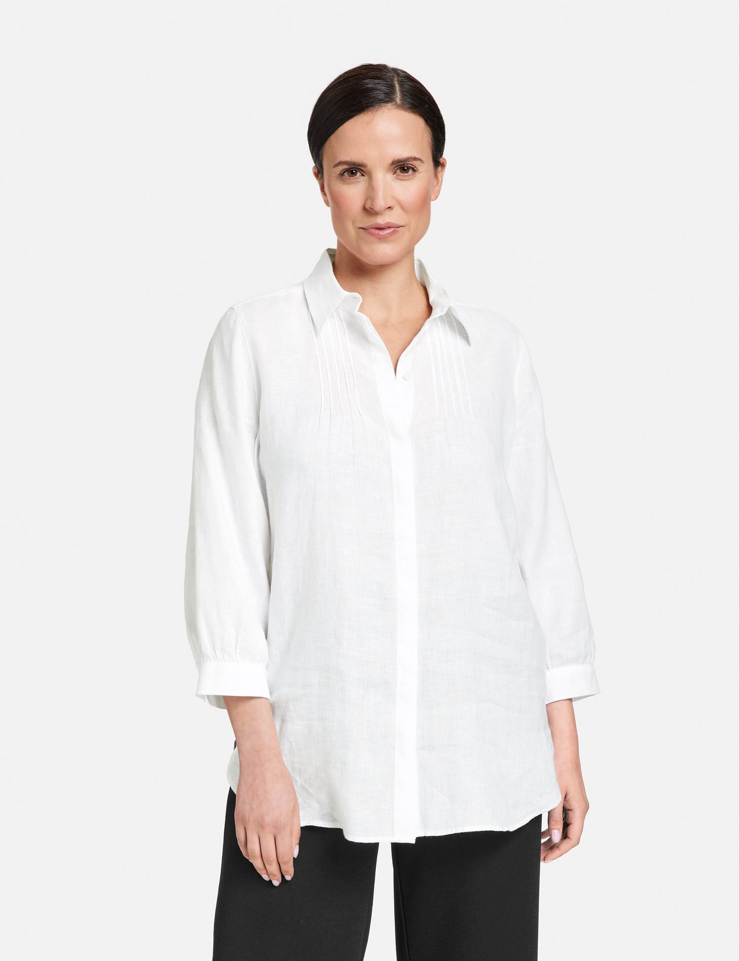 Long Linen Blouse
