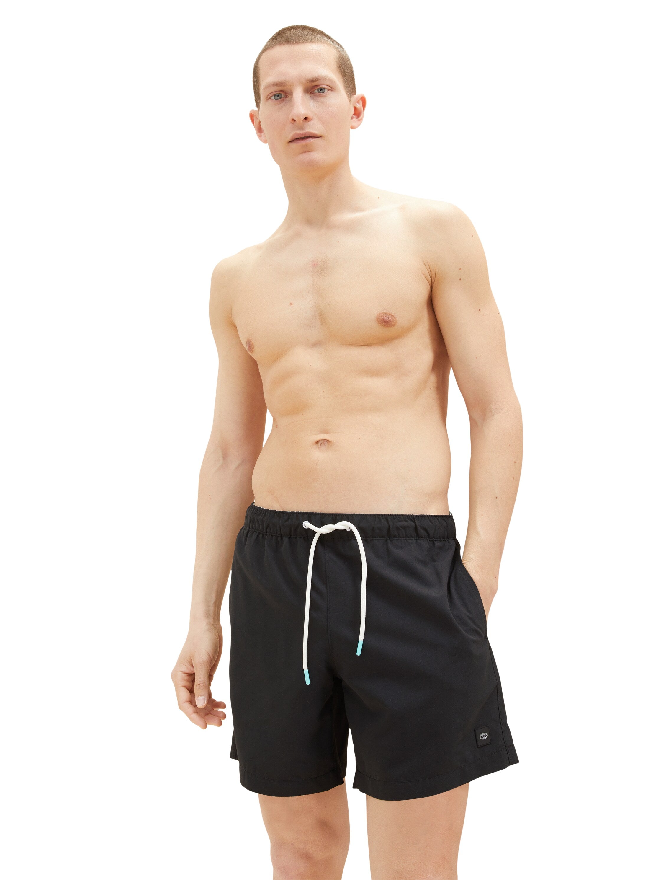 Navy Blue Swimming Trunks - BEVAVA