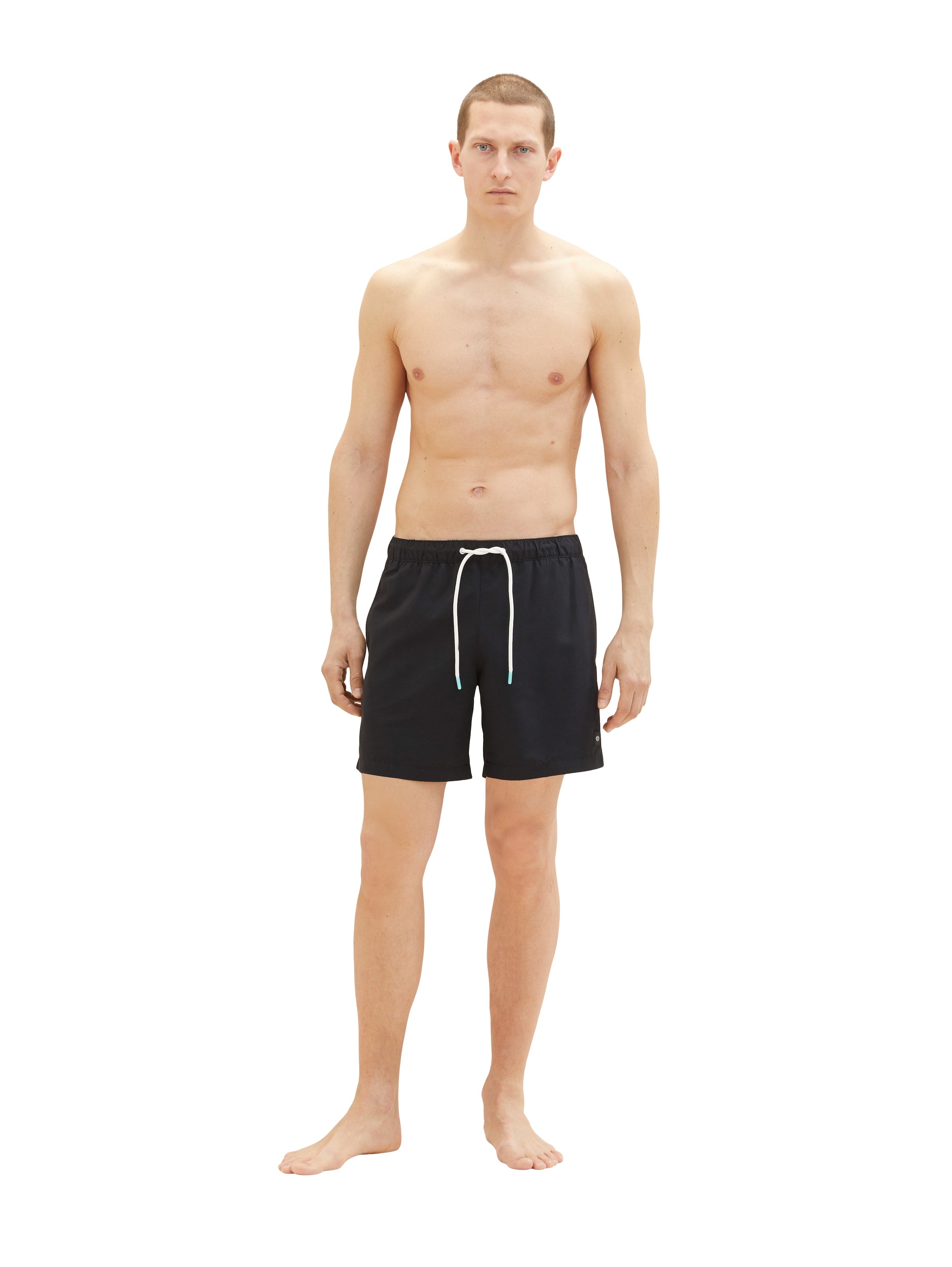 Navy Blue Swimming Trunks - BEVAVA