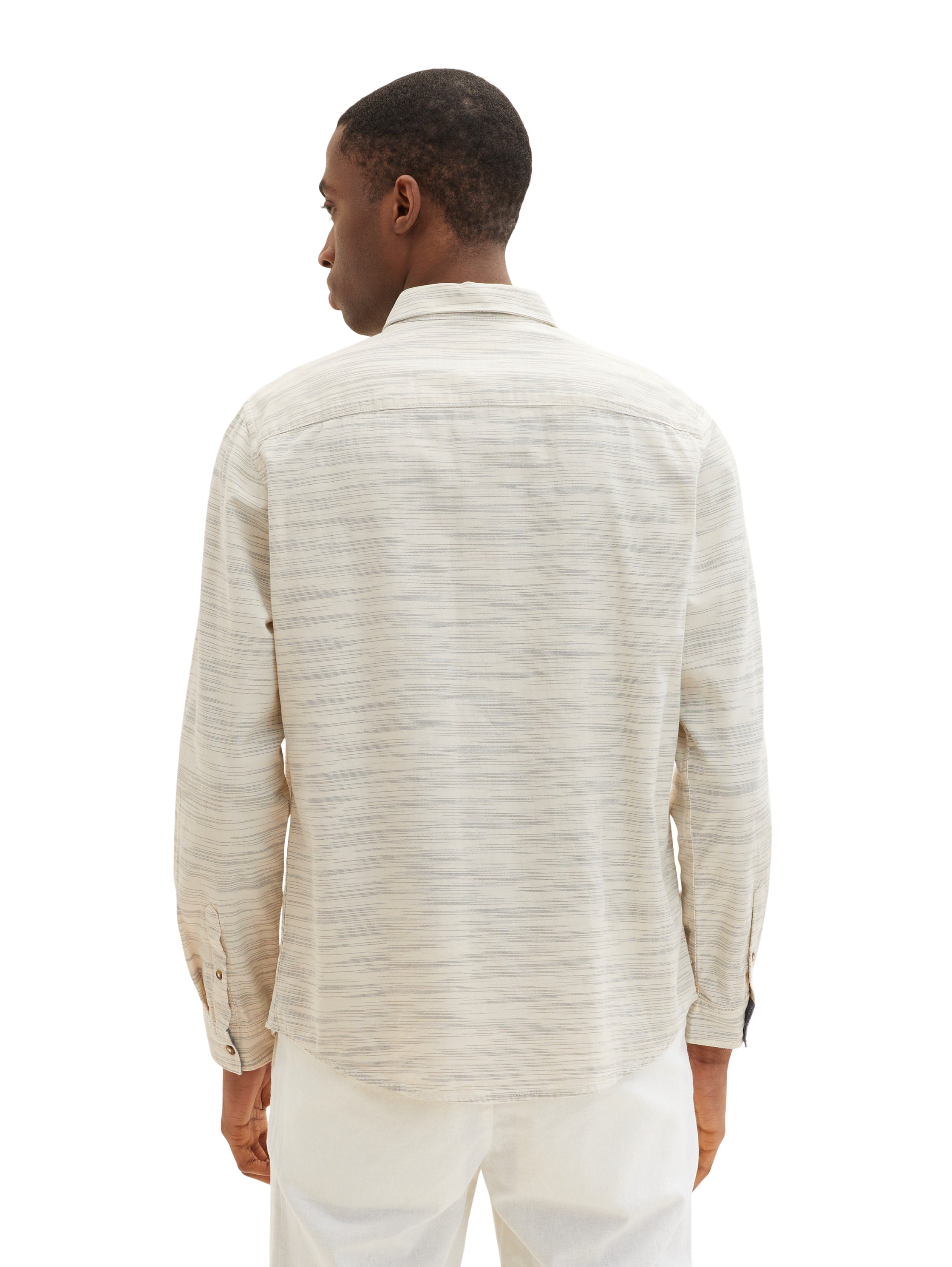 Off-White All-Over Print Long Sleeve Shirt