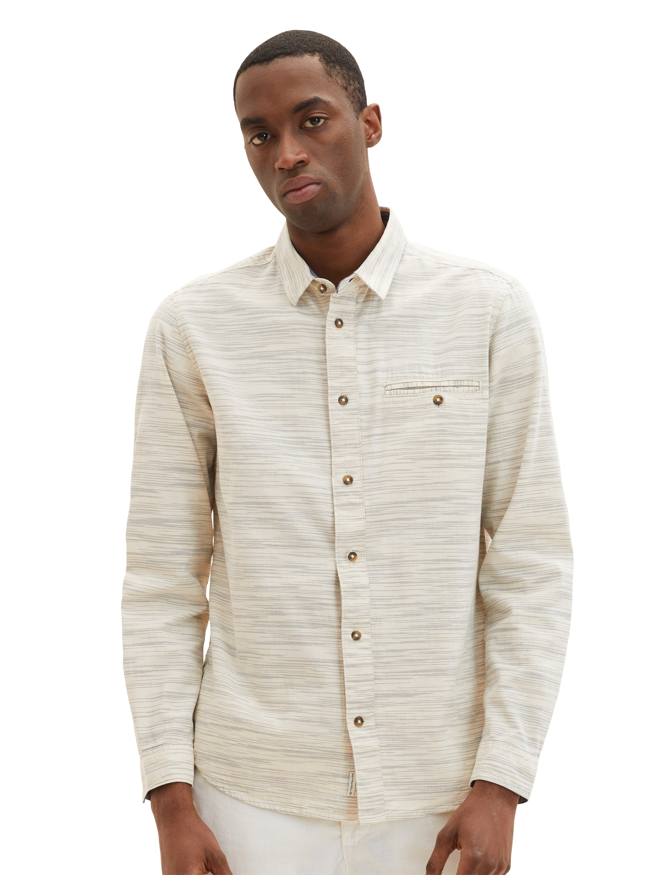 Off-White All-Over Print Long Sleeve Shirt
