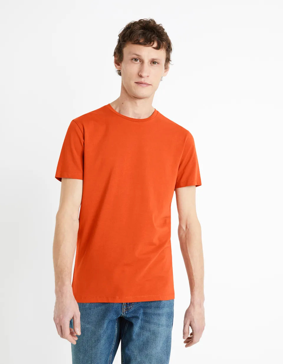 Orange Short Sleeve T-shirt - BEVAVA