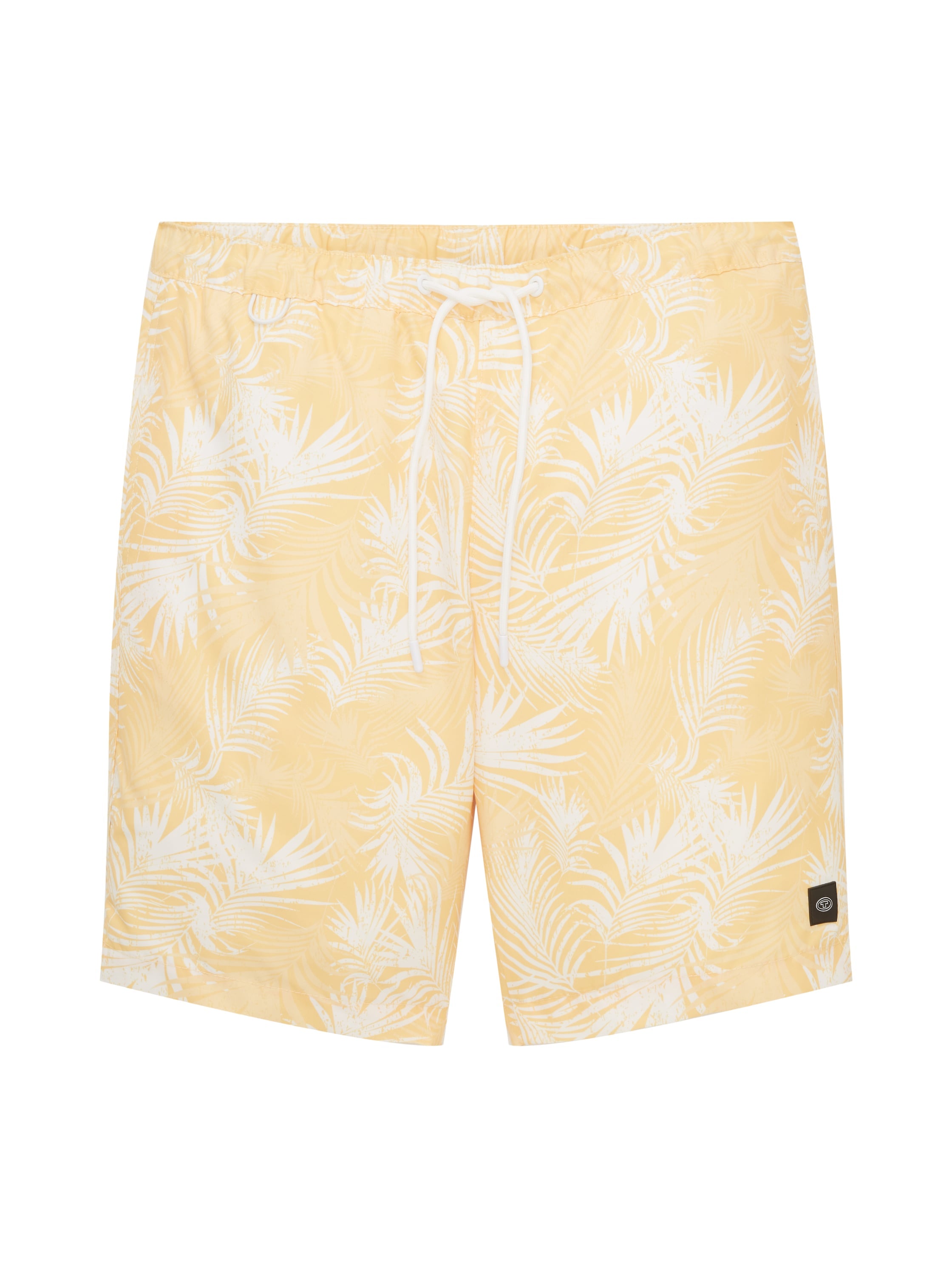 Pale Orange All-Over Print Swimming Trunks - BEVAVA