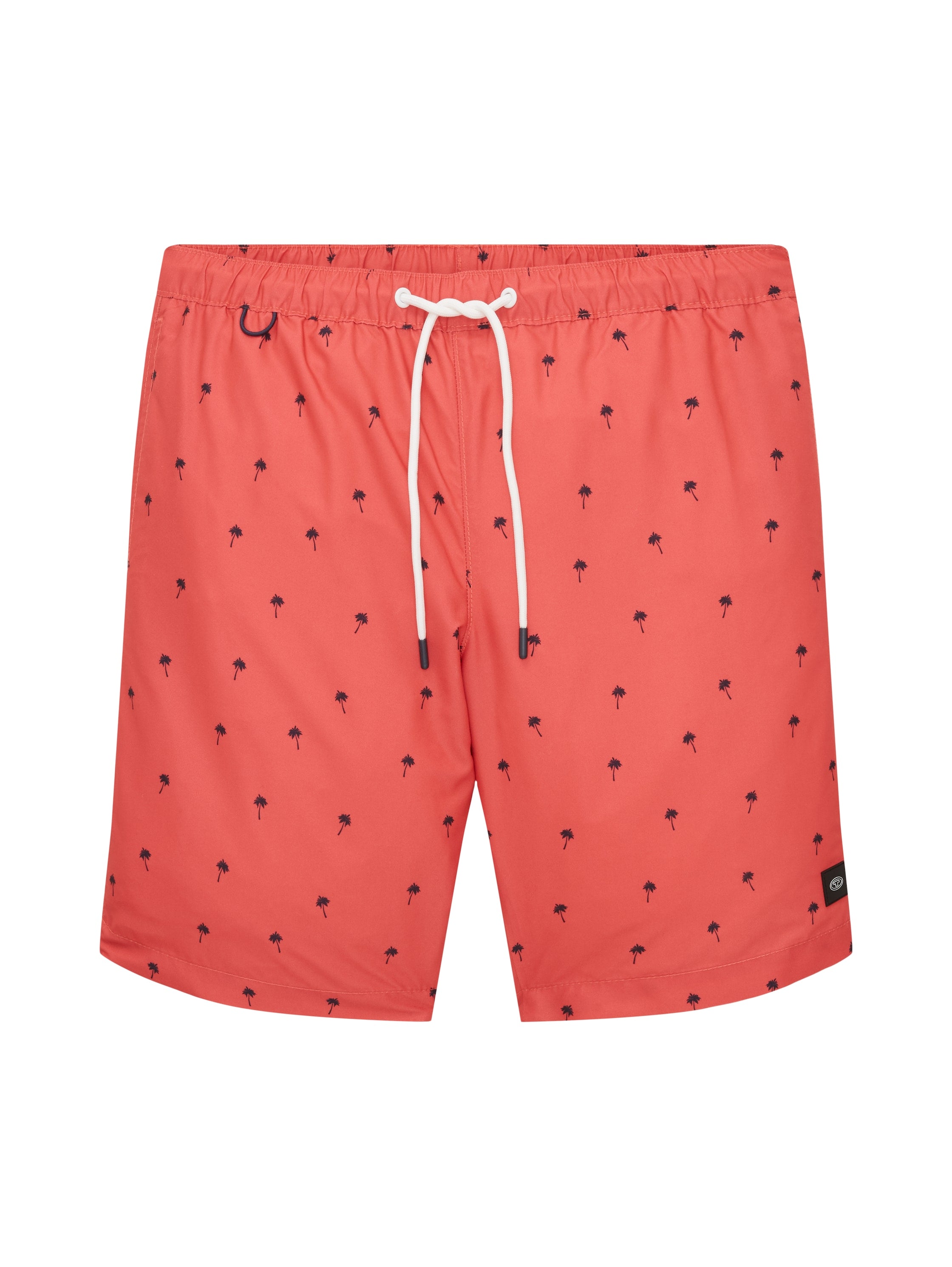 Red All-Over Print Swimming Trunks - BEVAVA