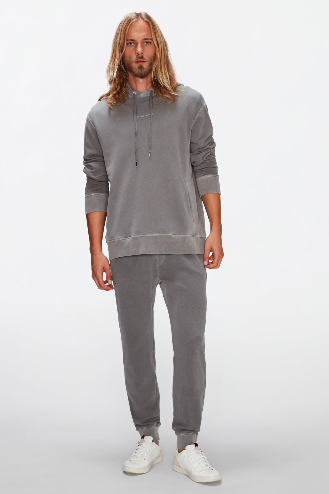 Sweatpants Mineral Dye Grey - BEVAVA
