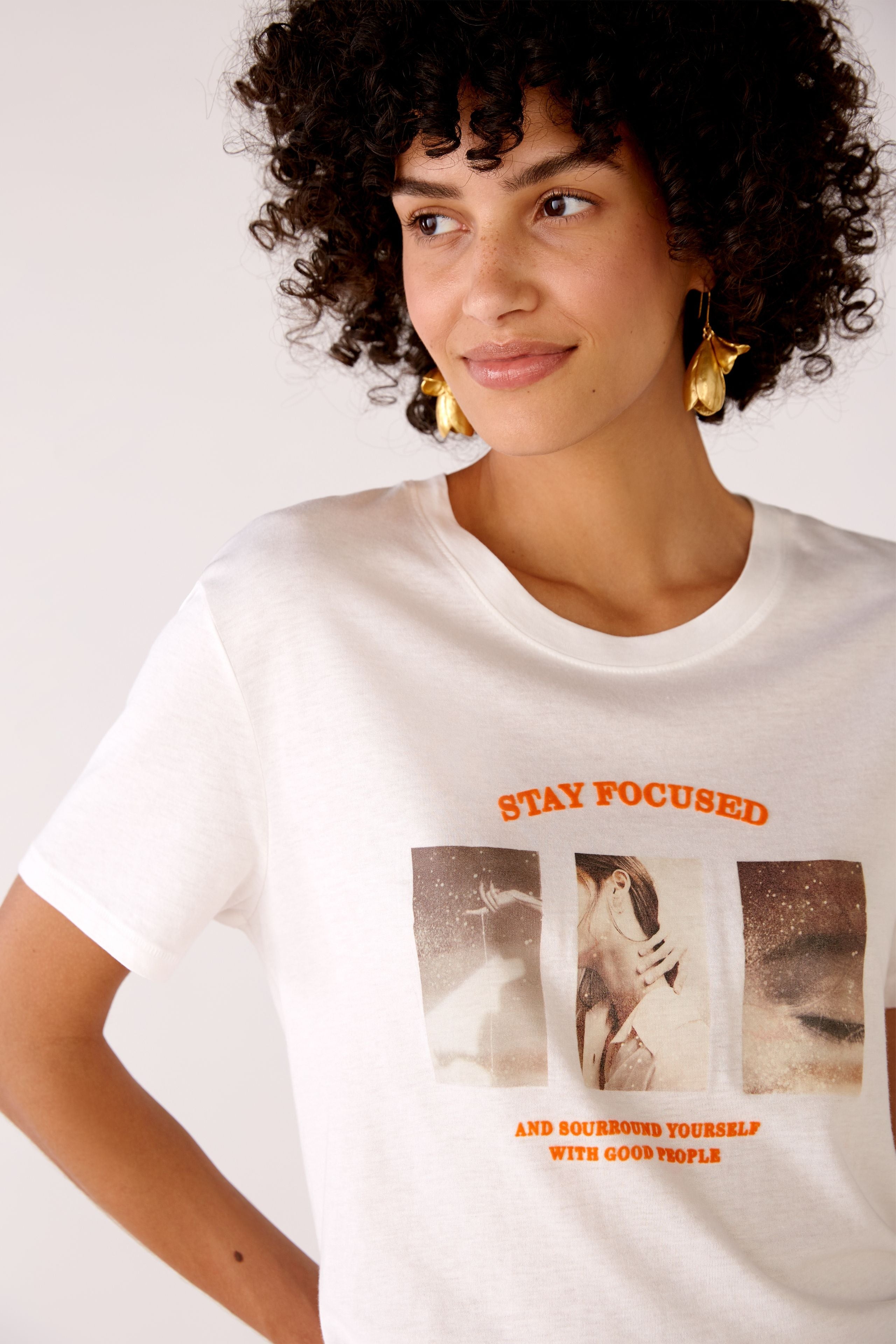 T-Shirt Made From Soft Jersey Fabric - BEVAVA