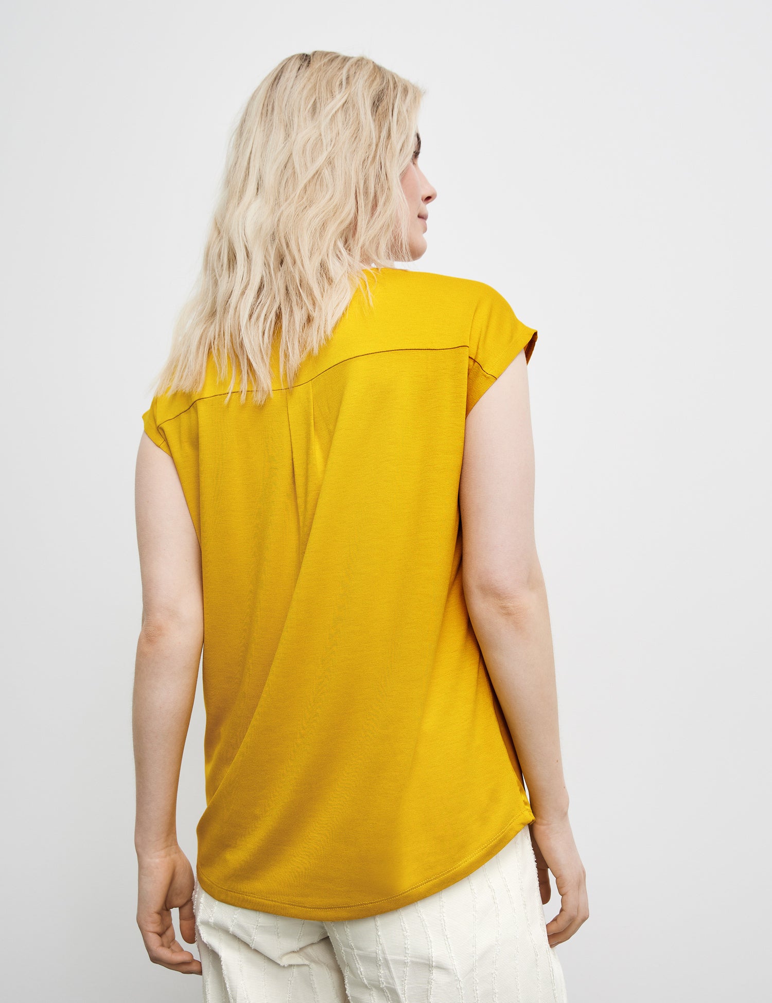 Top With A Satin Front
