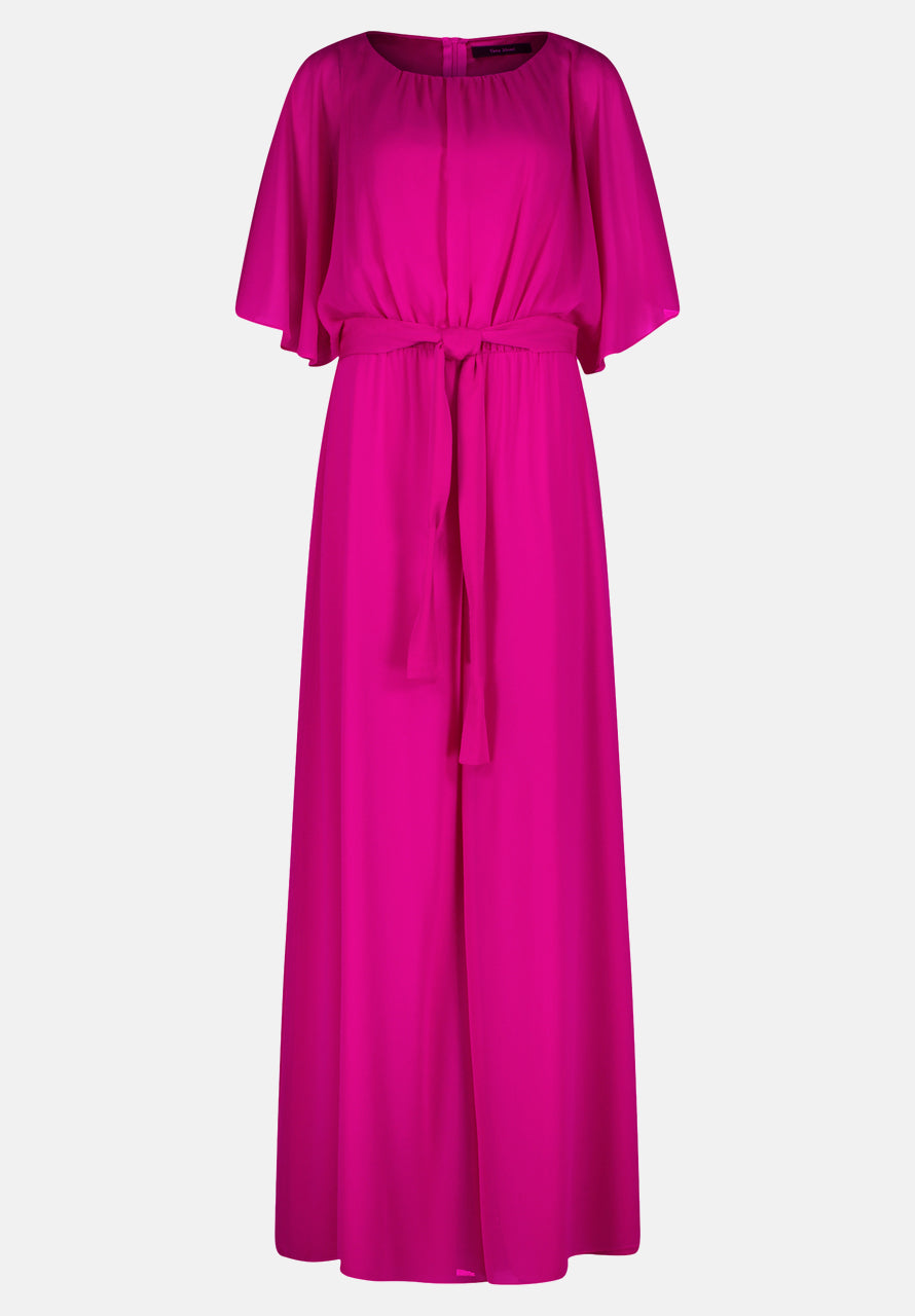 Vera Mont Jumpsuit With Tie Belt