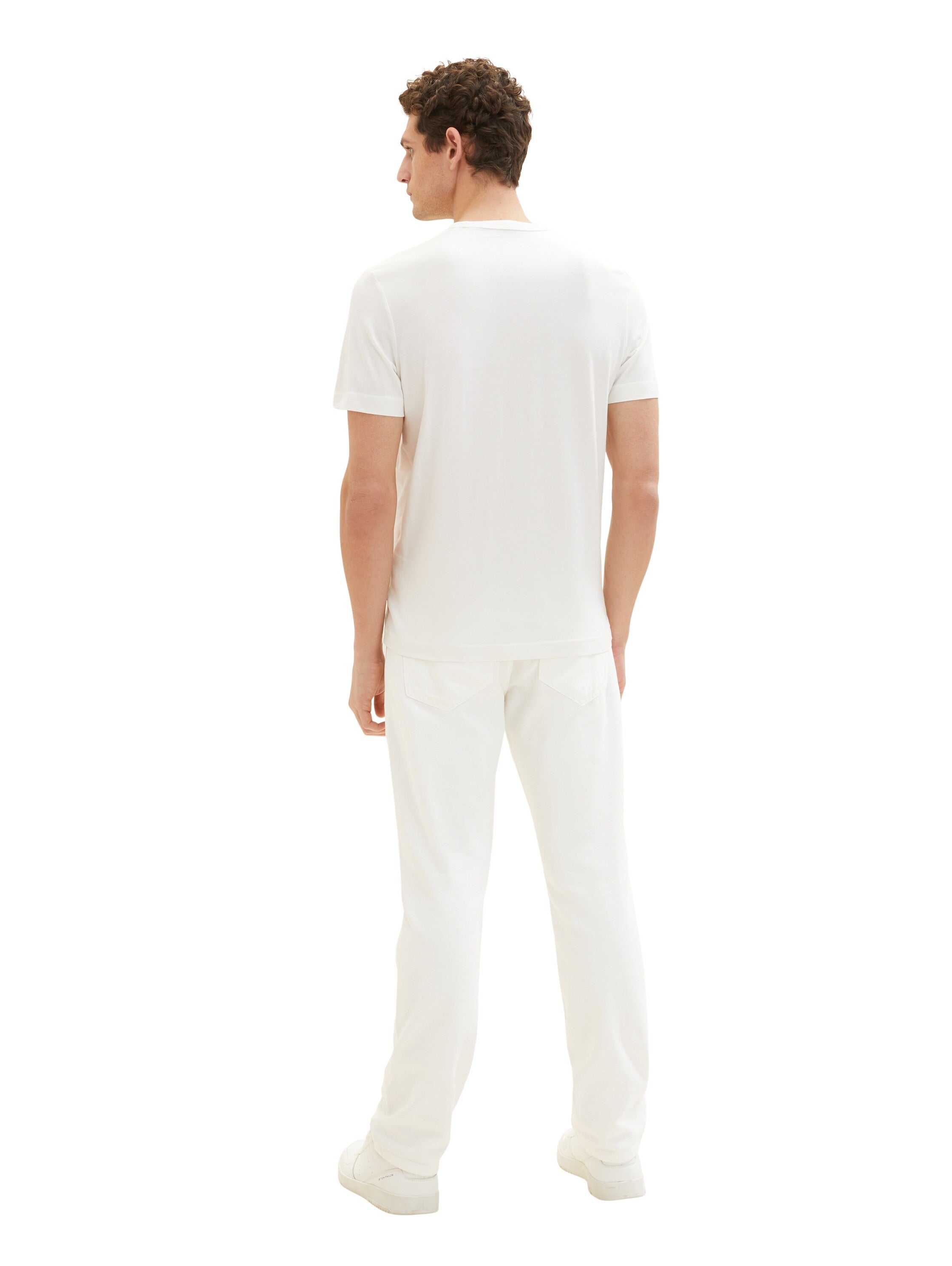 White Short Sleeve Graphic T-Shirt - BEVAVA