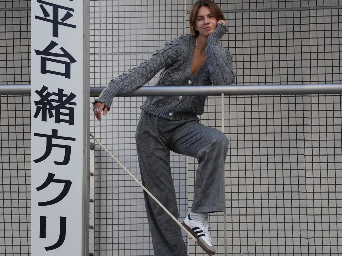 Our favorite gray cardigan outfit ideas