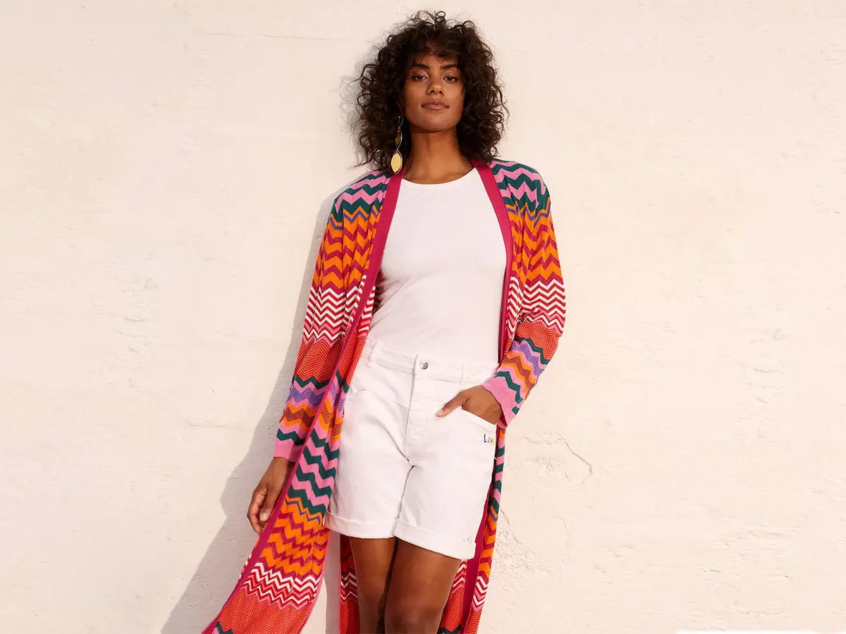 How to style a long cardigan