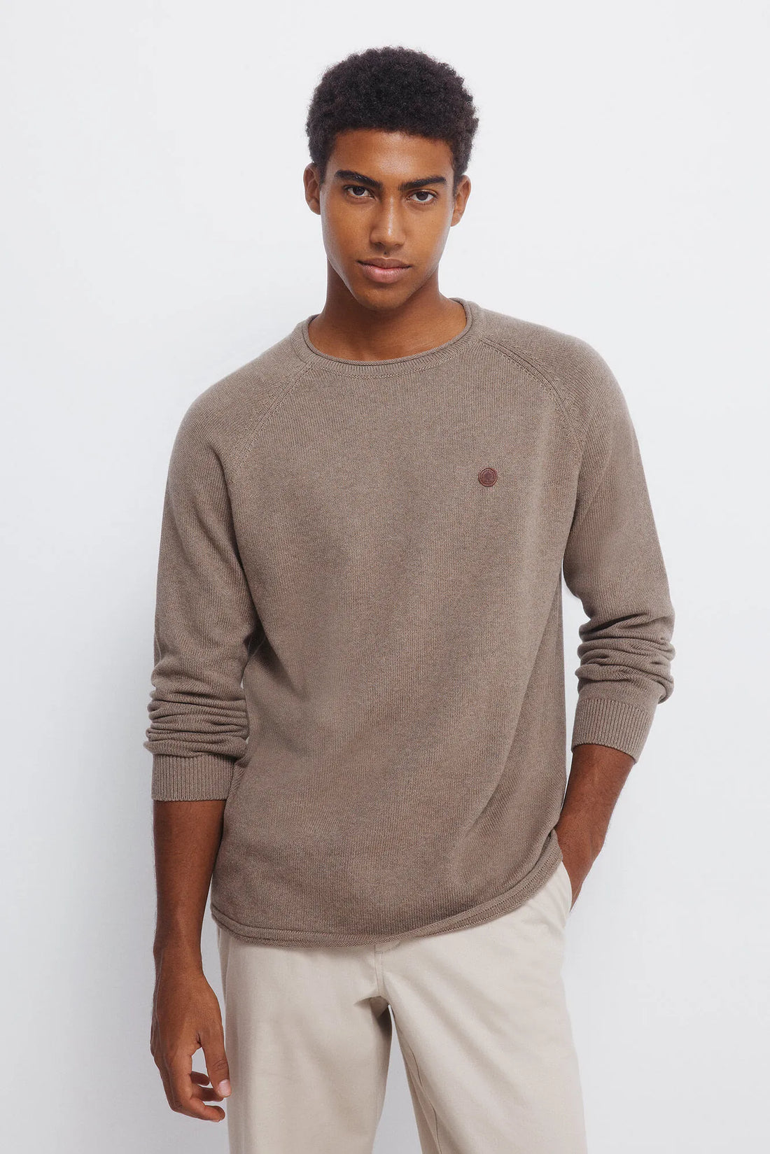Springfield_pink_Plain Neck -Neck Jumper_0032270_35_01