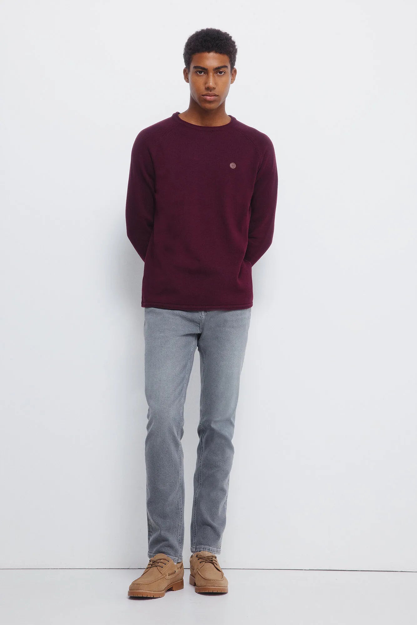 Springfield_pink_Plain Neck -Neck Jumper_0032270_69_03