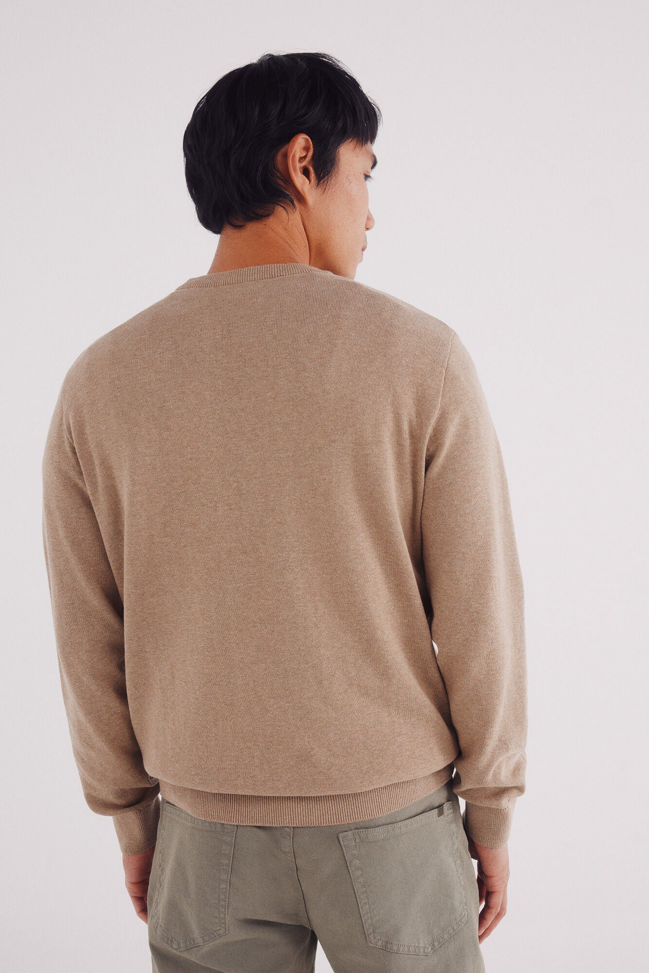 Springfield_Beige/Camel_Basic Jumper_0062732_52_04