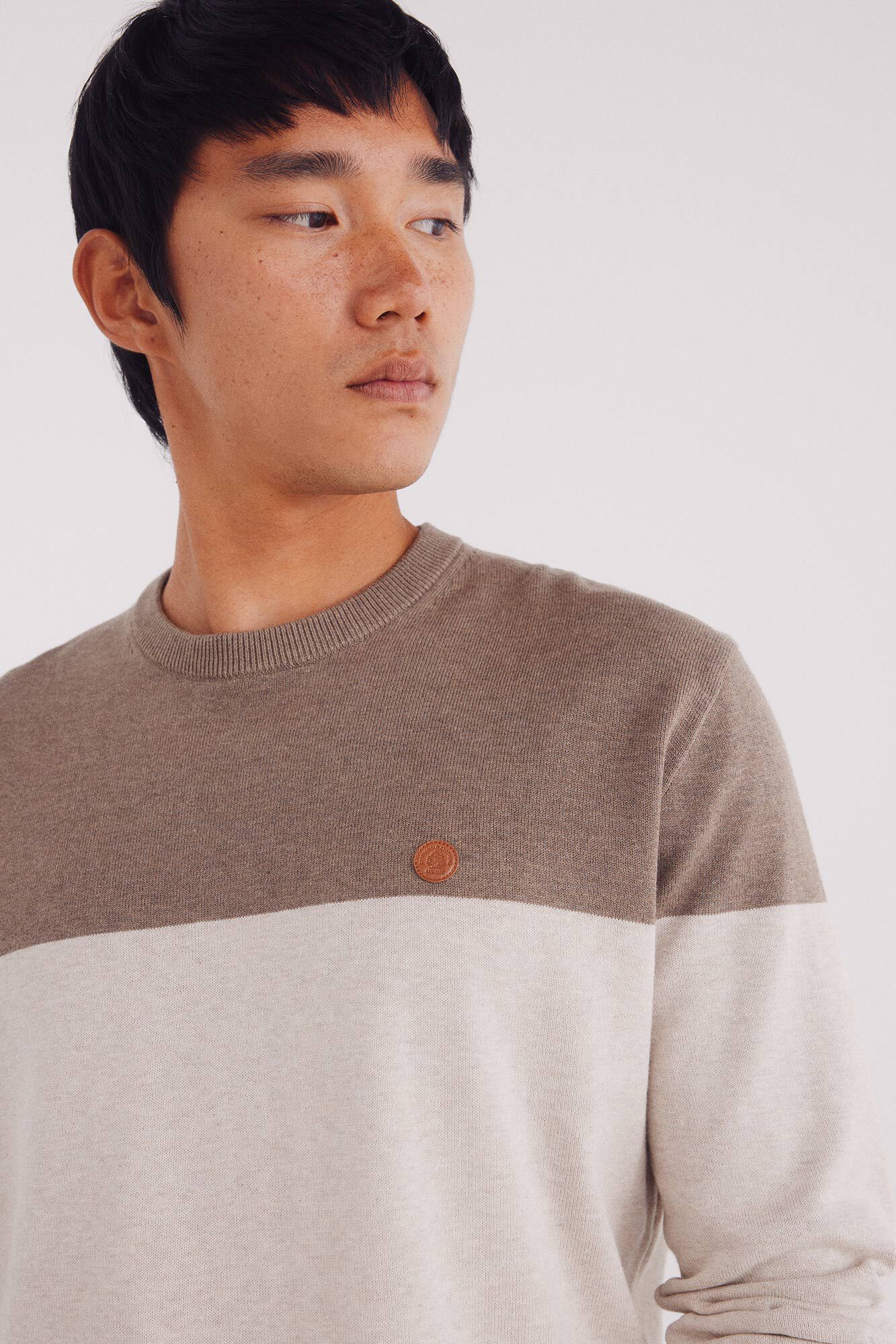 Springfield_Tan_Basic Color Block Jumper_0062734_35_02