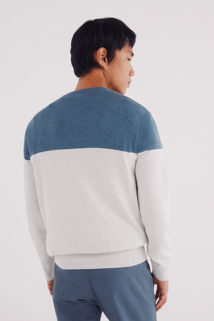 Springfield_Light_Grey/Silver_Basic Color Block Jumper_0062734_48_04