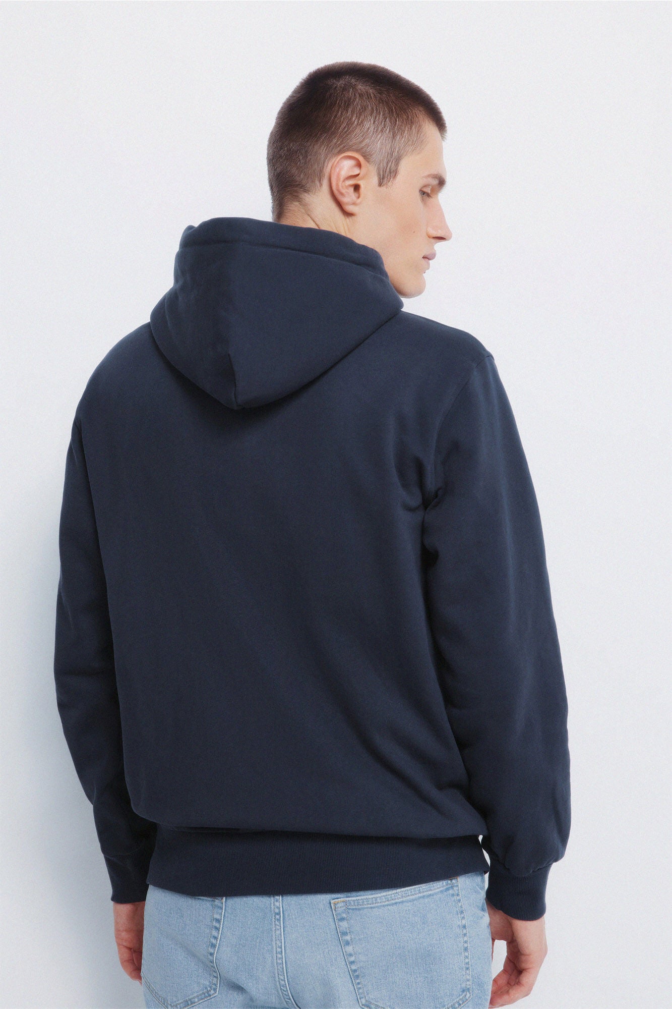 Springfield_Dark Blue_Sweatshirt Hood with Zip Fastening_0092097_11_04