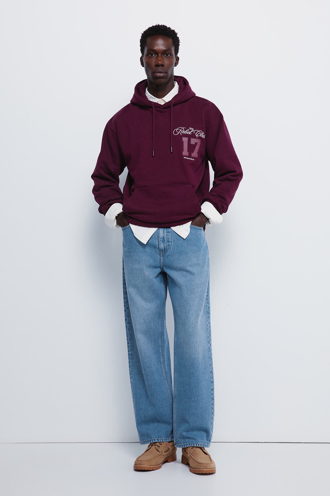 Springfield_Maroon_Embroidered Hood Sweatshirt_0092098_69_03