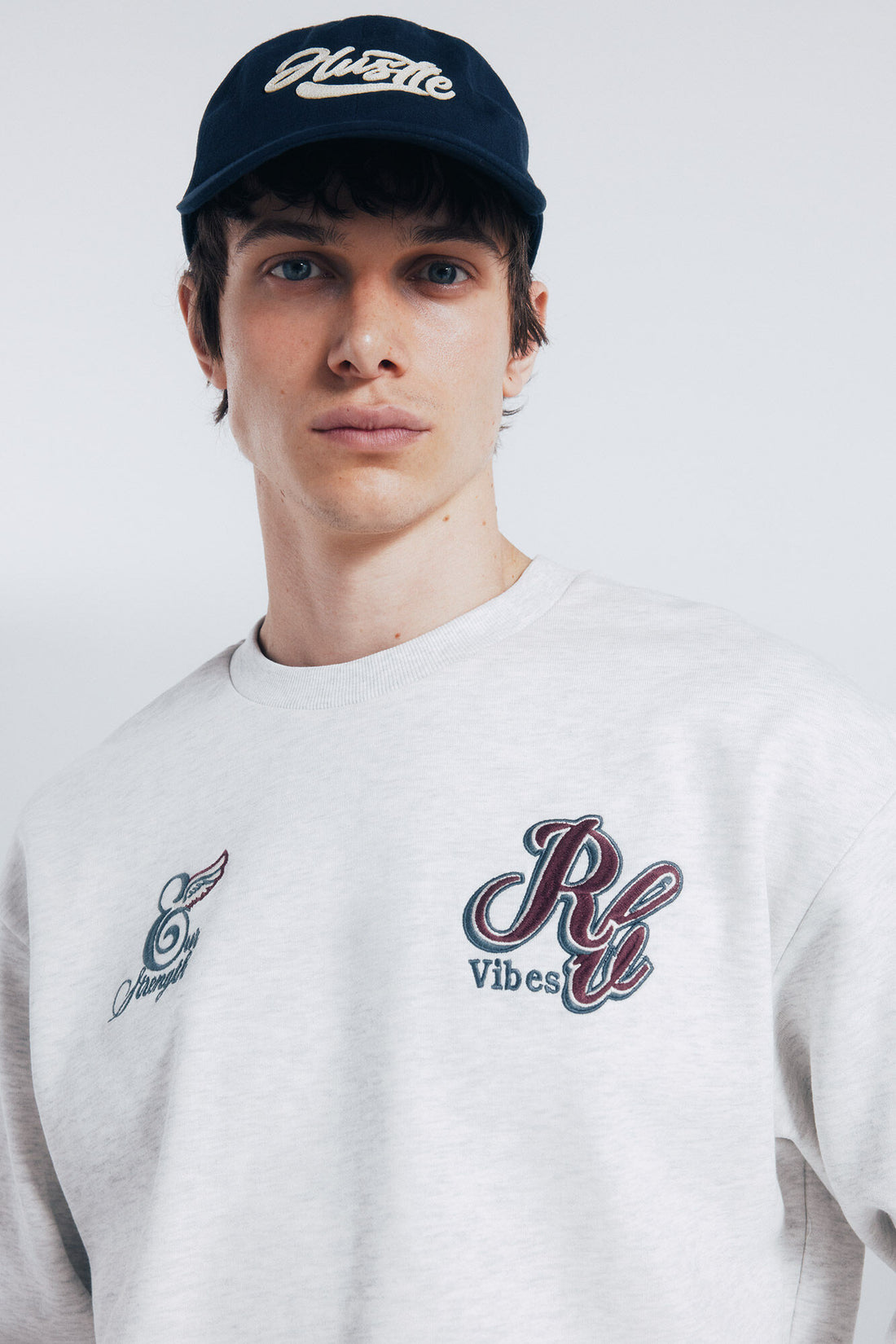 Springfield_Grey_Embroidered Sweatshirt Back_0092103_48_02