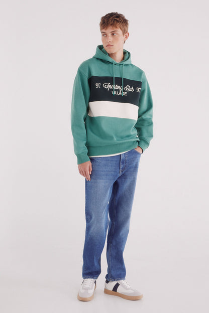 Springfield_Green_Fighter Cut Hood Sweatshirt_0092104_21_03