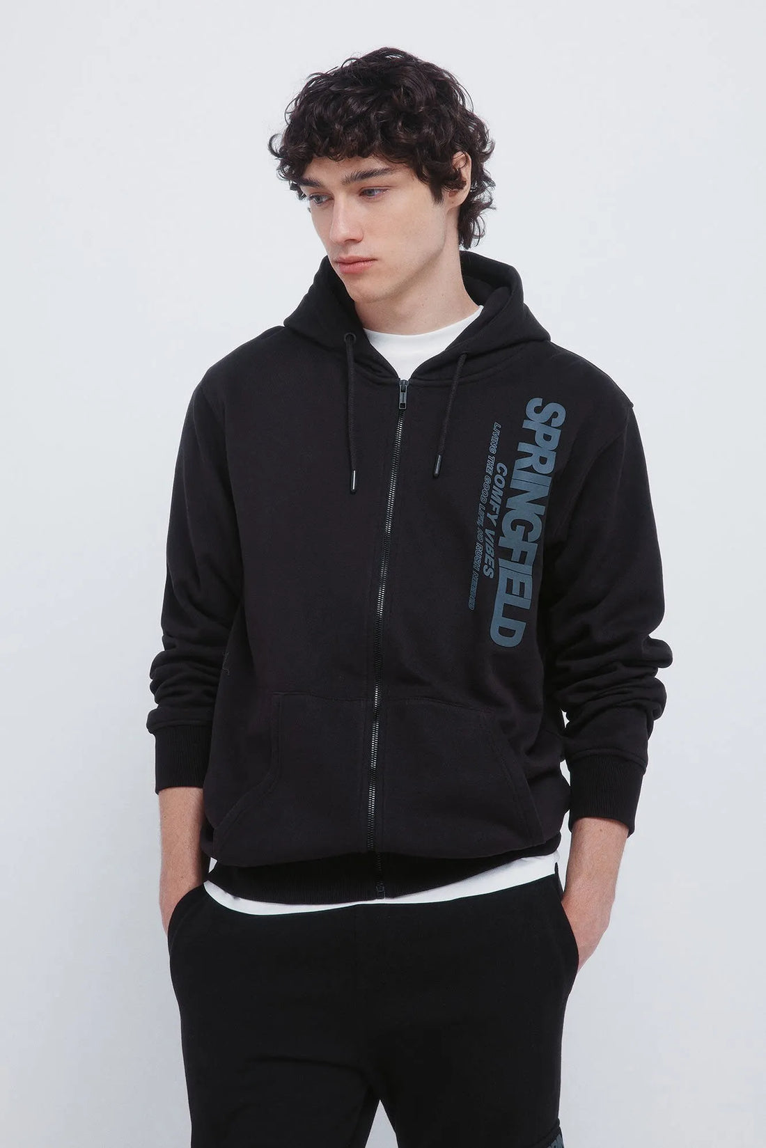 Springfield_Black_Logo Print Sweatshirt_0092112_01_01