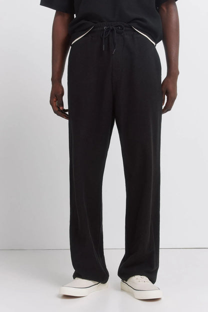 Springfield Black Men Straight Jogger Trousers SKU: 0093188_01 Image 02