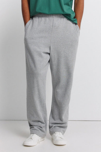 Springfield Gray Men Wide Jogger Trousers SKU: 0093194_46 Image 02