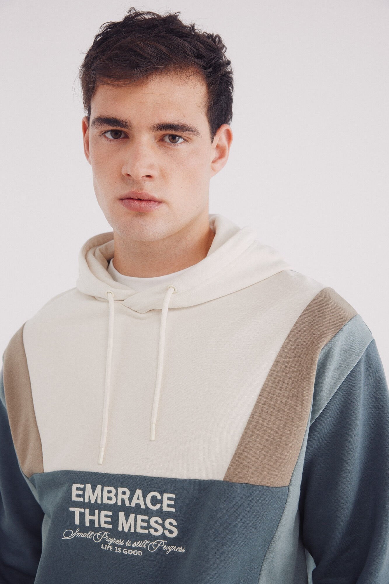 Springfield_&quot;Cut-And-Sew&quot; Hoodie_0099585_83_02