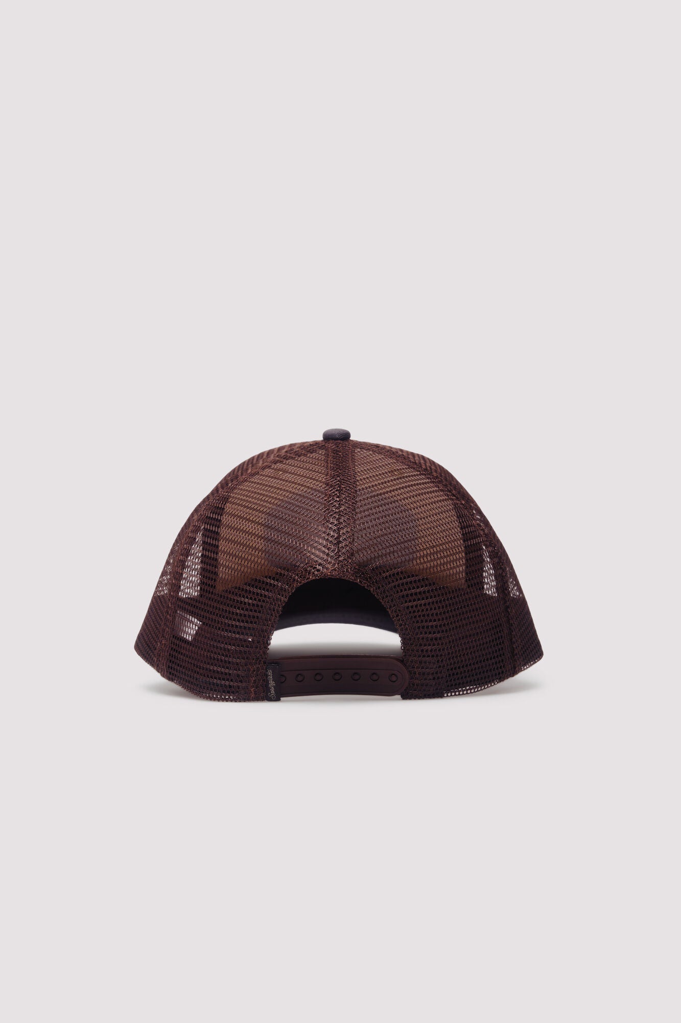 Springfield_Medium_Brown_Trucker Cap with Front Patch_0122827_31_04
