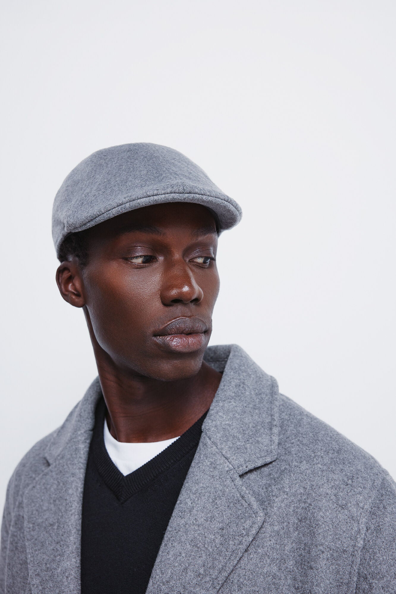 Springfield_Dark Grey_Gray Wool Blend Flat Cap_0122834_42_03
