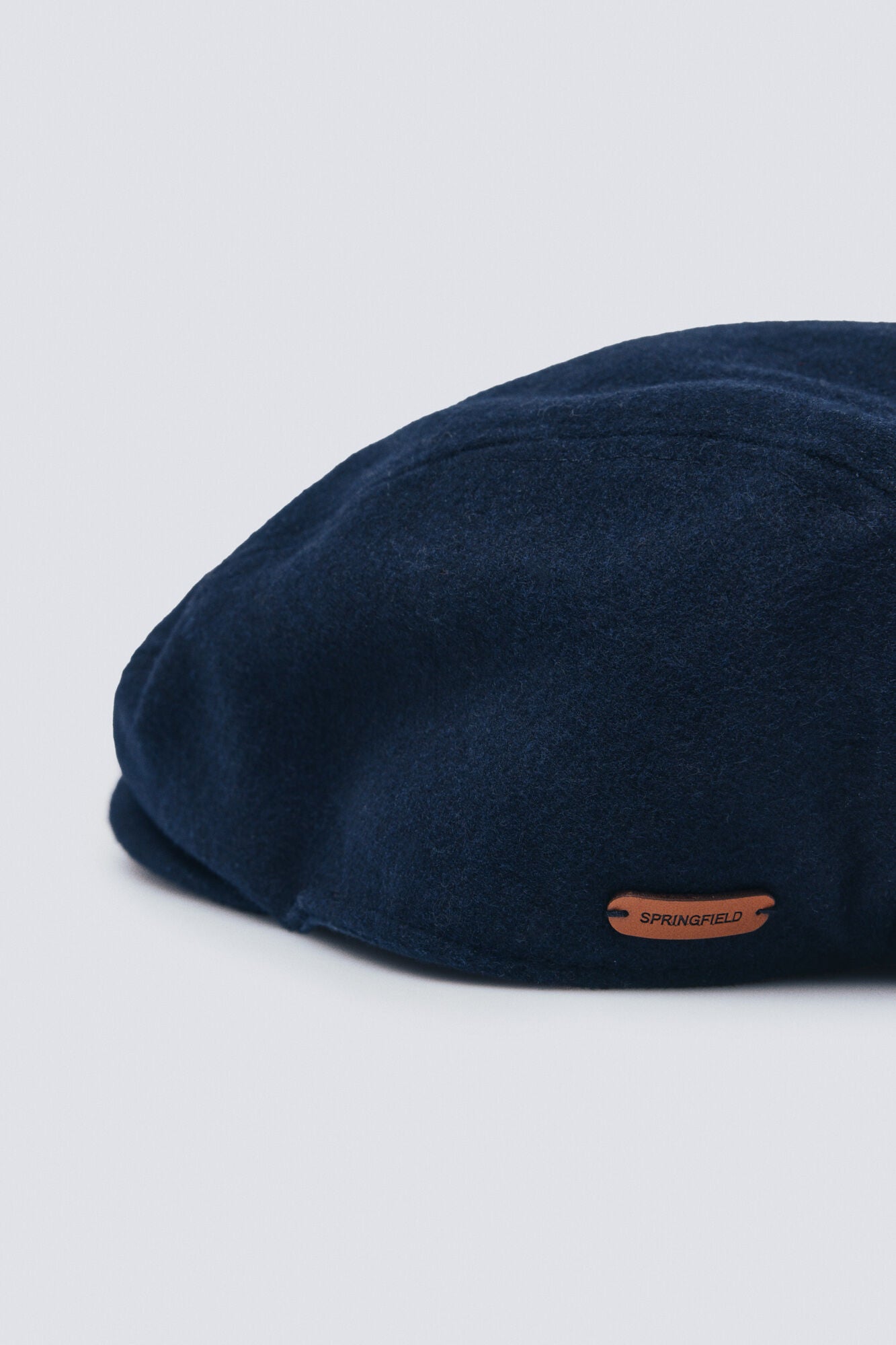 Springfield_Dark Blue_Blue Wool Blend Flat Cap_0122835_11_02