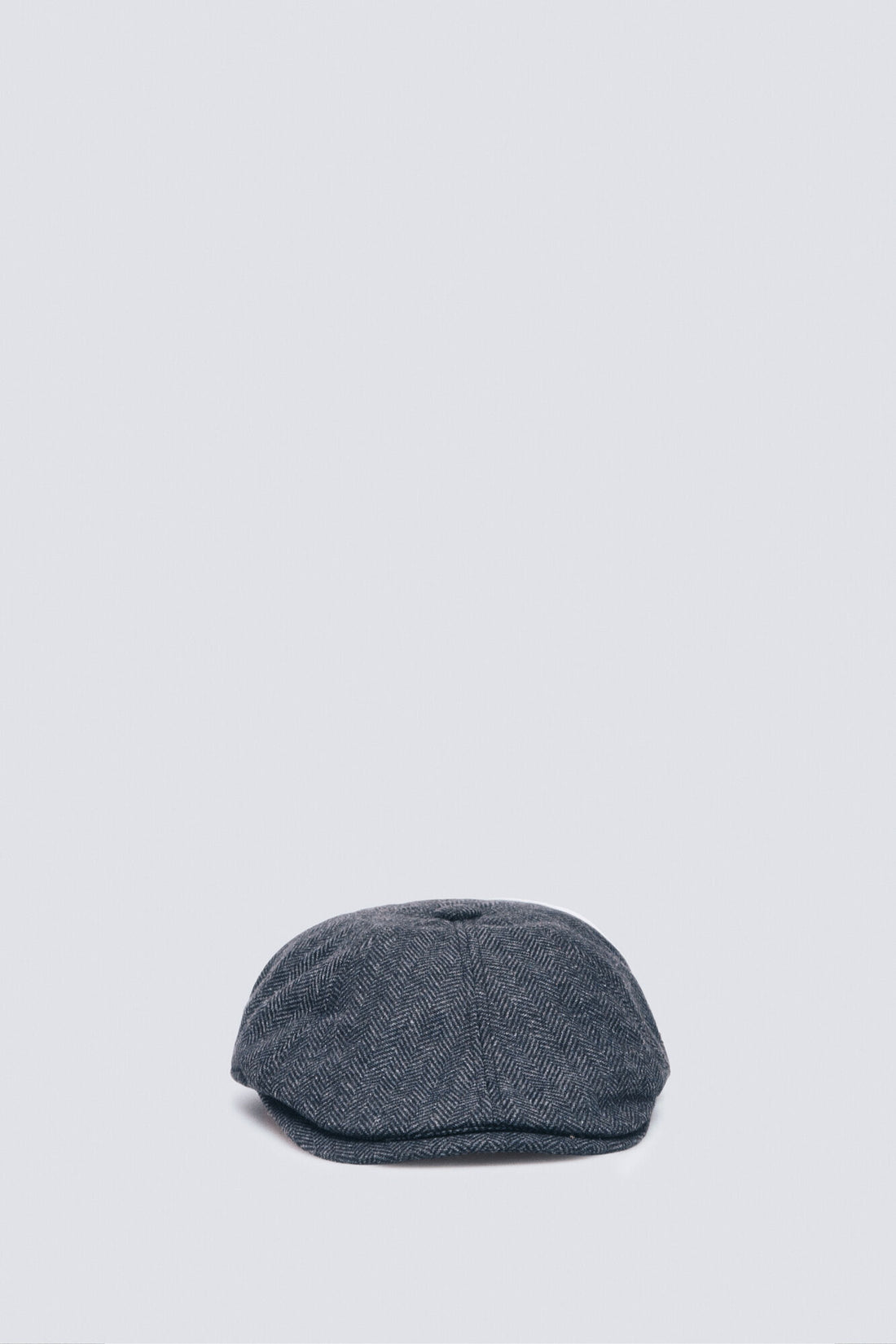 Springfield_Dark Grey_Grey Wool Blend Herringbone Flat Cap_0122837_42_01