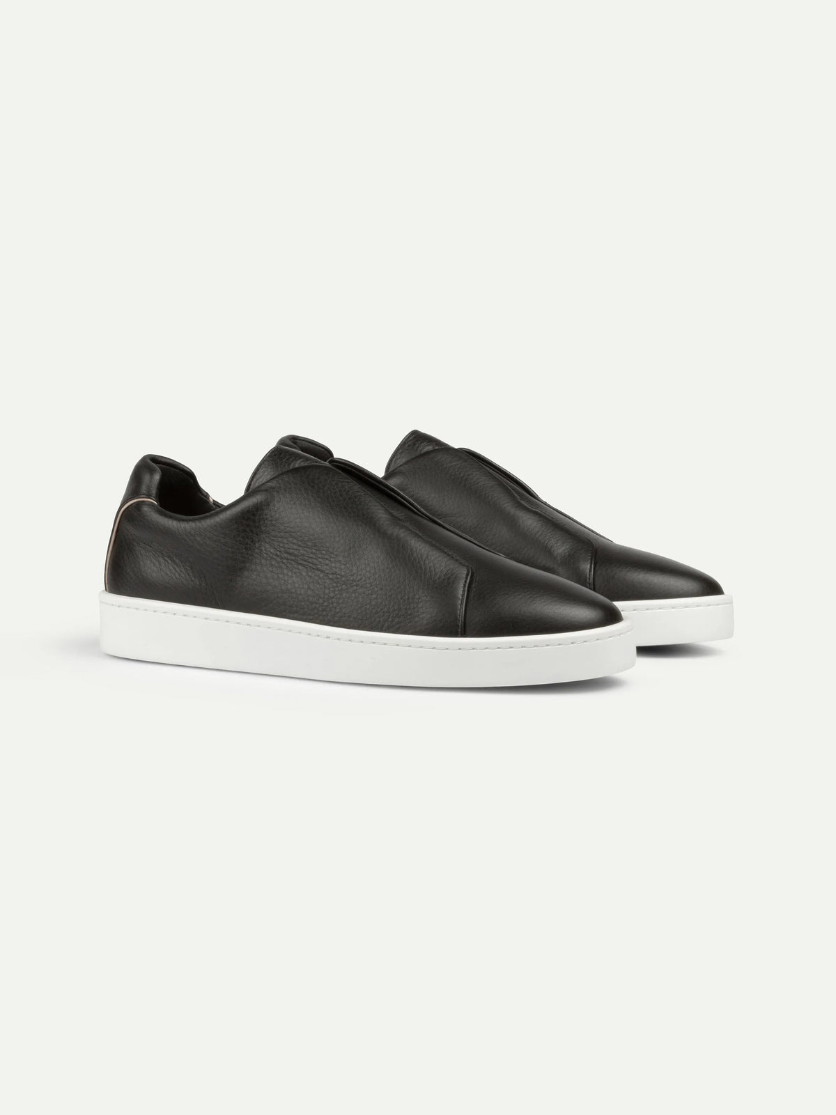 Aurelien Black Men Black Grain AUR3 Sneaker SKU: 02-025-13-05-01-0002_001 Image 01
