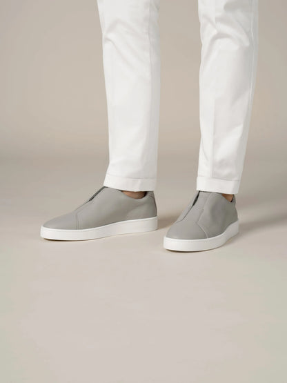 Aurelien Light Grey Men Light Grey Grain AUR3 Sneaker SKU: 02-025-13-05-01-0002_050 Image 02