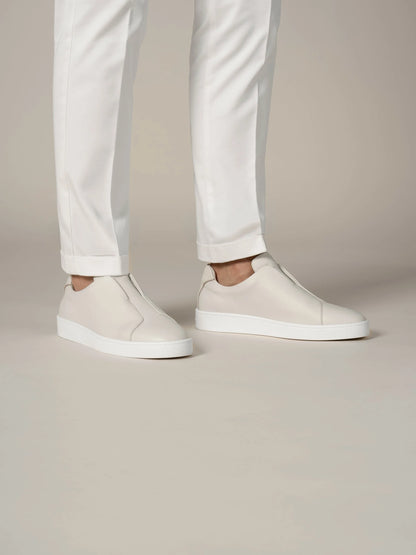 Aurelien Ivory Men Ivory Grain AUR3 Sneaker SKU: 02-025-13-05-01-0002_120 Image 02