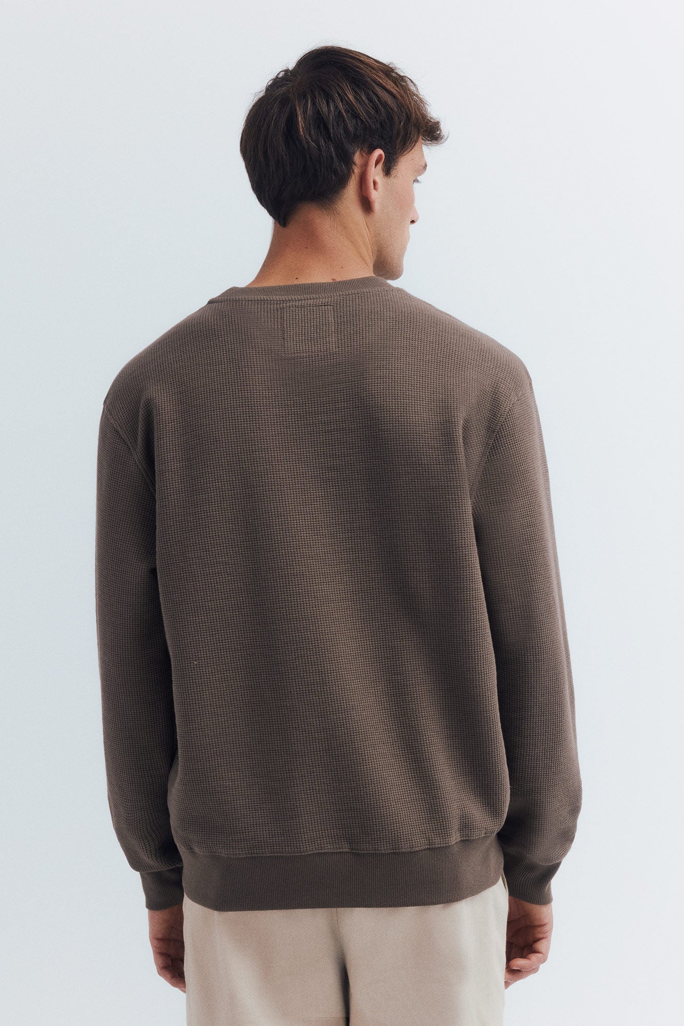 Springfield_Tan_Long Sleeve Waffle T-Shirt_0222059_35_06