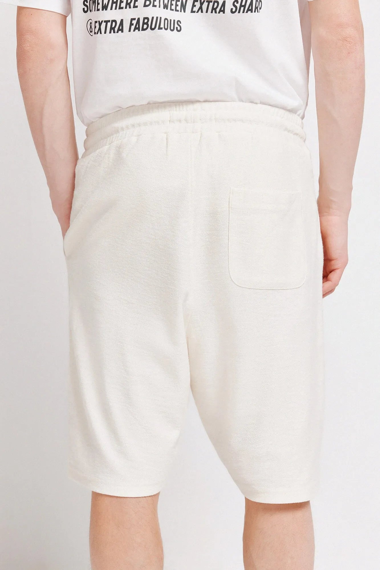 Springfield White Men Fleece Bermuda Shorts SKU: 0223735_97 Image 04