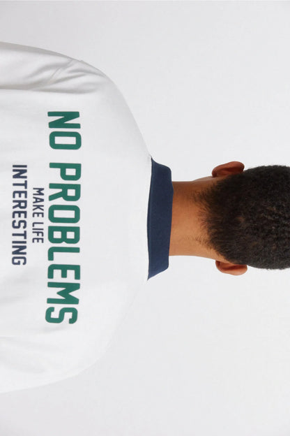 Springfield White Men Double Weekend Long Sleeve T-Shirt SKU: 0223736_96 Image 05