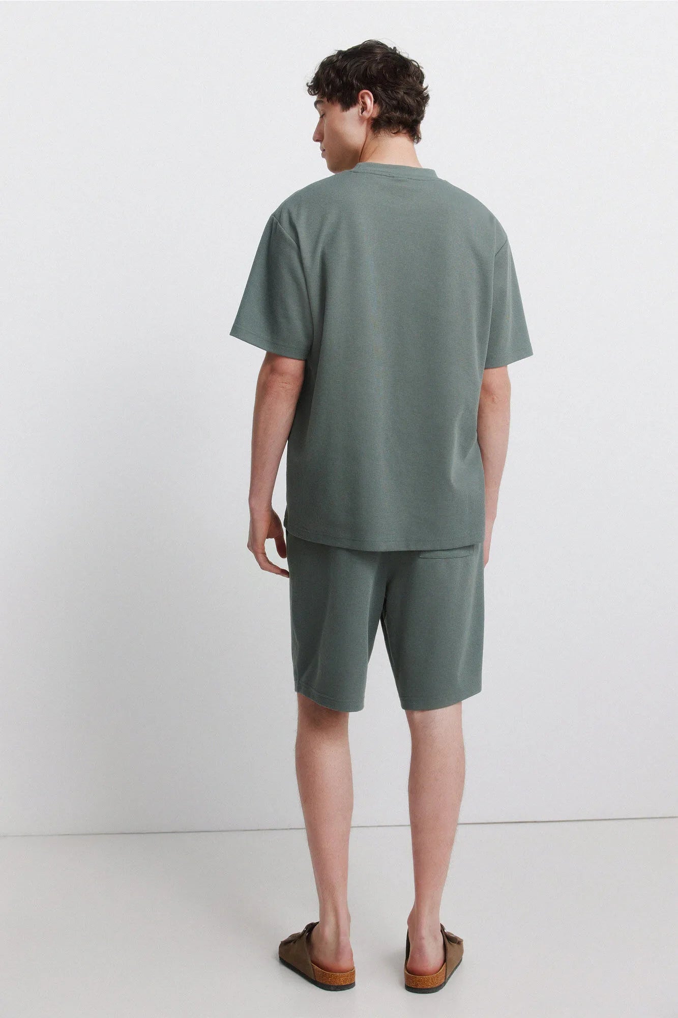 Springfield 0 Men Waffle Bermuda Shorts SKU: 0223740_23 Image 05